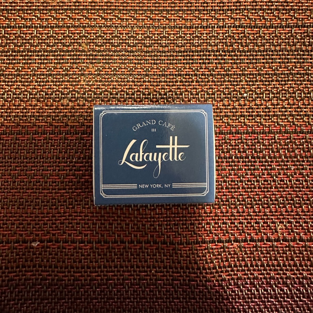 Lafayette matchbook